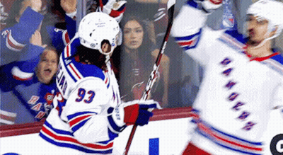 Hockey Player Number 93 Celebrates GIF