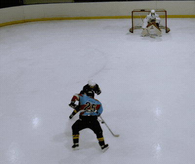 Hockey Player Number 95 On Ice GIF