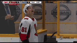 Hockey Player Shouting Please Someone Score GIF