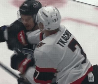 Hockey Player Tkachuk GIF