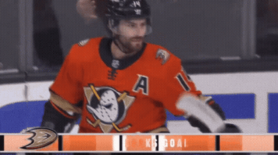 Hockey Player Wearing A Jersey GIF