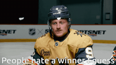 Hockey Player Wearing Circa Sports Jersey GIF