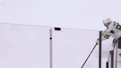 Hockey Player Wearing Coca-Cola Jersey GIF