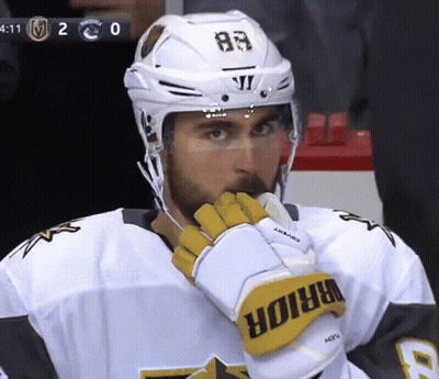 Hockey Player Wearing Jersey Number 83 GIF
