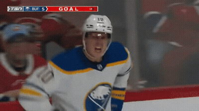 Hockey Player Wearing Number 10 Jersey GIF