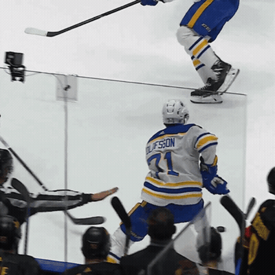Hockey Player Wearing Number 31 GIF