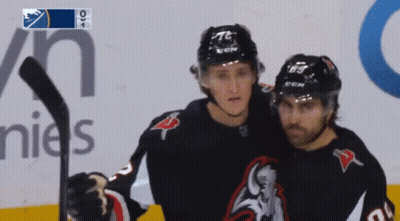 Hockey Player Wearing Number 76 Jersey GIF