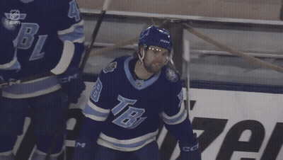 Hockey Player Wearing Number 78 Jersey GIF