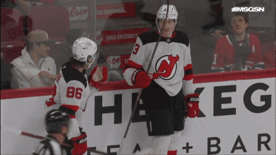 Hockey Player Wearing Number 86 GIF