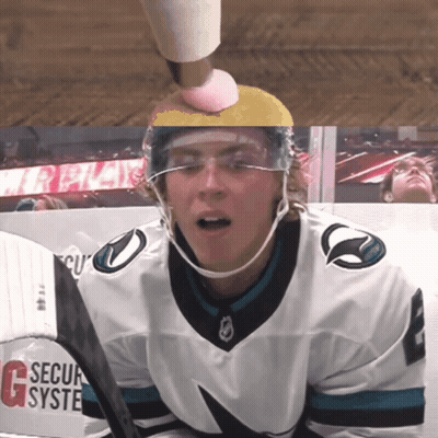 Hockey Player Wearing Secur System Jersey GIF
