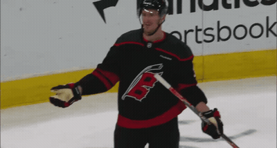 Hockey Player With B On Jersey GIF