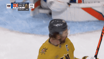 Hockey Player With C On Shirt GIF