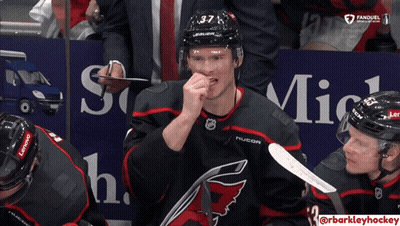 Hockey Player With Number 37 Jersey GIF