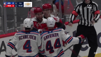 Hockey Player With Number 44 Jersey GIF