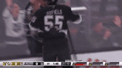 Hockey Player With Number 55 Jersey GIF