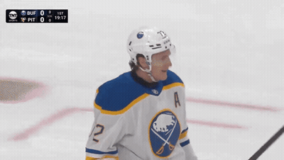 Hockey Player With Number A On Jersey GIF