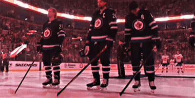 Hockey Players With C And A Jerseys GIF