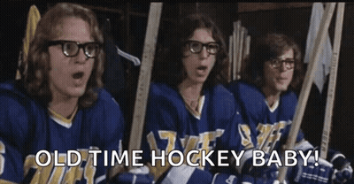Hockey Players Yelling In Locker Room GIF