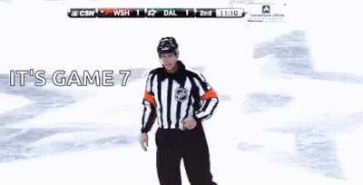 Hockey Referee Says Game 7 GIF