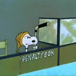 Hockey Snoopy GIF