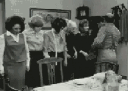 Hoes Lining Up Bitch Slap GIF