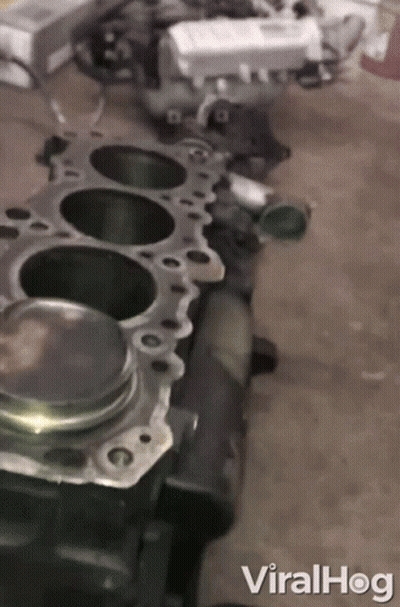 Hog Motorcycle Engine GIF