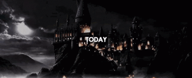 Hogwarts Castle Today GIF