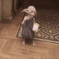 Hogwarts Dobby The Magic Elf Popcorn GIF