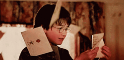 Hogwarts Harry Potter Letter GIF