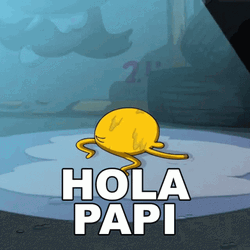 Hola Jake Adventure Time GIF