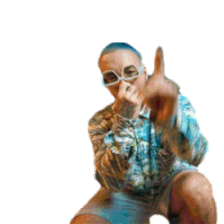 Hold Breath J Balvin Sticker GIF