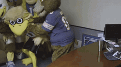 Hold Me Back Angry Freddie Falcon GIF