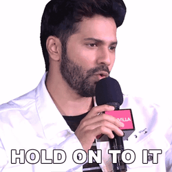 Hold On Guy Doing Comedy GIF