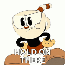 Hold On The Cuphead Show GIF
