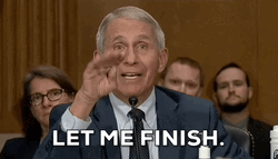Hold Up Let Anthony Fauci Finish First GIF