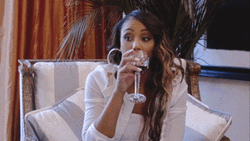 Hold Up She Want To Finish The Drink First GIF