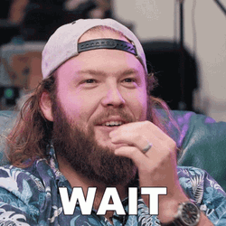 Hold Up Wait A Minute Chilling Sam GIF