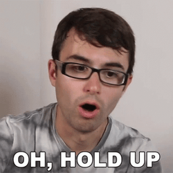 Hold Up Wait A Minute Man Searching GIF