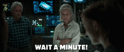 Hold Up Wait A Minute Meeting Request GIF