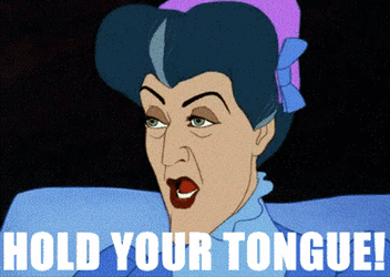 Hold Your Tongue Sassy GIF