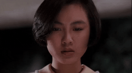 Holding Back Calming Herself GIF