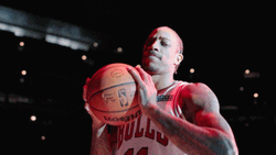 Holding Basketball Demar Derozan  GIF