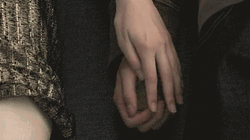 Holding Hands Love Sitting  GIF