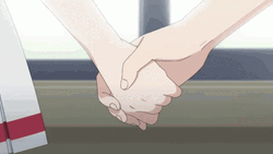 Hand Holding  Japanese with Anime