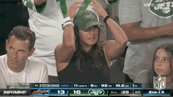 Holding Her Head Worriedly Jets Fan GIF
