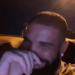 Holding In Laugh Drake The Rapper GIF