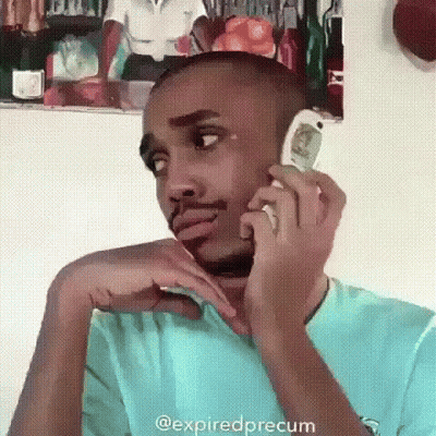 Holding Motorola Flip Phone Saying Ugh It's My Boss GIF