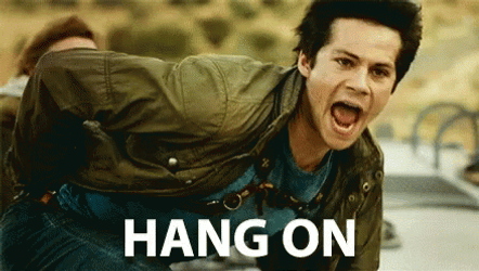 Holding On Dylan O'brien GIF