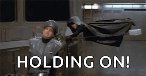 Holding On Spaceballs Time GIF