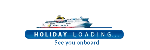 Holiday Loading Cruise Ship Logo Sticker